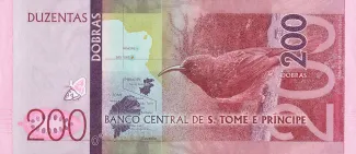 São Tomé and Príncipe 200 Dobras, 2016 reverse