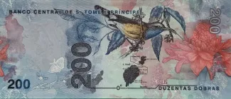 São Tomé and Príncipe 200 Dobras, 2020 reverse