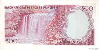 São Tomé and Príncipe 500 Dobras, 1977 reverse