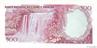 São Tomé and Príncipe 500 Dobras, 1982 reverse