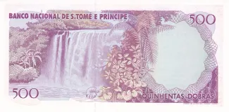 São Tomé and Príncipe 500 Dobras, 1989 reverse