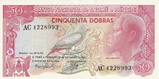 São Tomé and Príncipe 50 Dobras, 1982 image