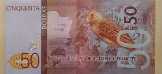 São Tomé and Príncipe 50 Dobras, 2016 reverse