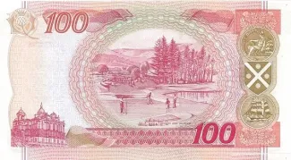 Scotland 100 Pounds, 1995-2006 reverse