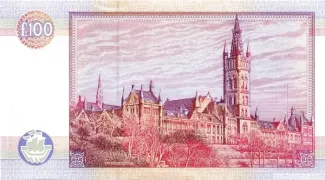 Scotland 100 Pounds, 1996 reverse