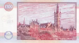 Scotland 100 Pounds, 2001 reverse