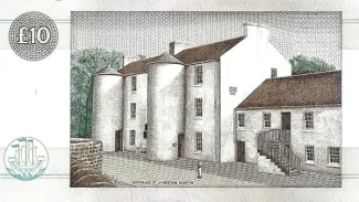 Scotland 10 Pounds, 1988-1990 reverse