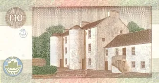 Scotland 10 Pounds, 1992-1997 reverse