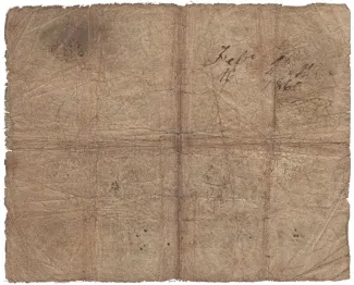 Scotland 1 Pound, 1856 reverse