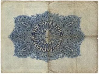 Scotland 1 Pound, 1921-1923 reverse
