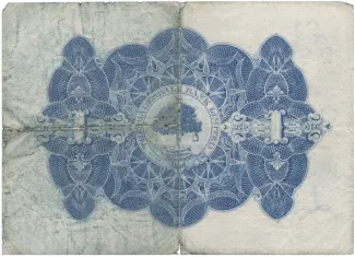 Scotland 1 Pound, 1922-1926 reverse