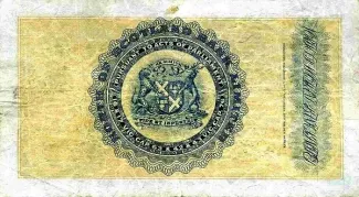 Scotland 1 Pound, 1924-1926 reverse
