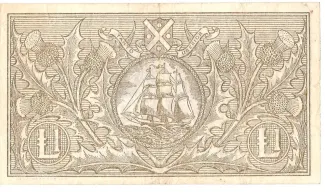 Scotland 1 Pound, 1955-1960 reverse