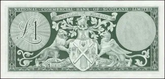Scotland 1 Pound, 1961-1967 reverse