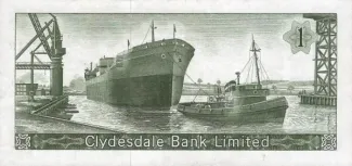 Scotland 1 Pound, 1963-1969 reverse