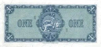 Scotland 1 Pound, 1967 reverse