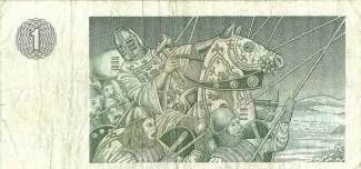 Scotland 1 Pound, 1971-1981 reverse