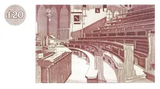 Scotland 20 Pounds, 1982-1990 reverse