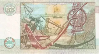 Scotland 50 Pounds, 1996-2003 reverse