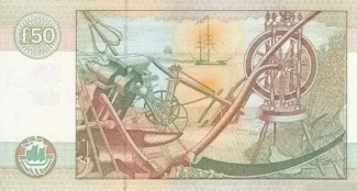 Scotland 50 Pounds, 2001 reverse