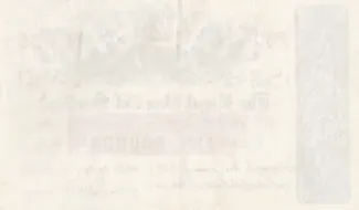 Scotland 5 Pounds, 1952-1963 reverse