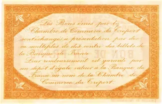 Seine-Maritime, Department of 1 Franc, 1916 reverse