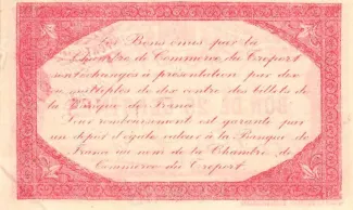 Seine-Maritime, Department of 25 Centimes, 1915-1920 reverse