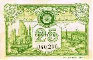 Seine-Maritime, Department of 25 Centimes, 1920 image