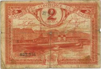 Seine-Maritime, Department of 2 Francs, 1920 image