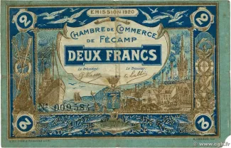 Seine-Maritime, Department of 2 Francs, 1920 image