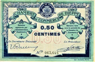 Seine-Maritime, Department of 50 Centimes,  image