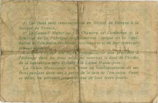 Seine-Maritime, Department of 50 Centimes, reverse