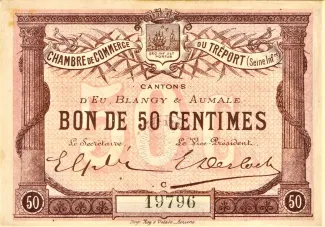 Seine-Maritime, Department of 50 Centimes, 1915 image