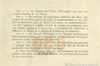 Seine-Maritime, Department of 50 Centimes, 1915-1917 (1915-1920) reverse