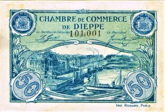 Seine-Maritime, Department of 50 Centimes, 1920 image