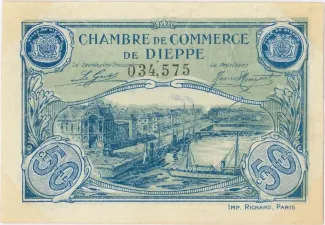 Seine-Maritime, Department of 50 Centimes, 1920 image