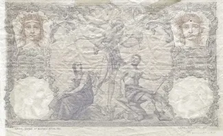 Senegal notgeld 100 Francs, 1919 reverse