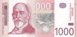Serbia 1.000 Dinara 2nd, 2014 image