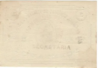 Setbal, District of 1 Centavo, 1920 reverse