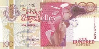 Seychelles 100 Rupees, 2001 image