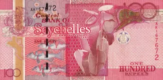 Seychelles 100 Rupees, 2013 image