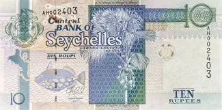 Seychelles 10 Rupees, 2013 image