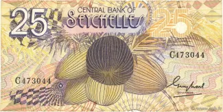 Seychelles 25 Rupees, 1983 image