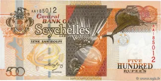 Seychelles 500 Rupees, 2005 image