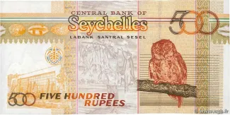 Seychelles 500 Rupees, 2005 reverse