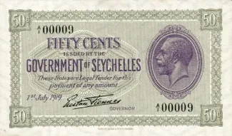 Seychelles 50 Cents - George V, 1936 image