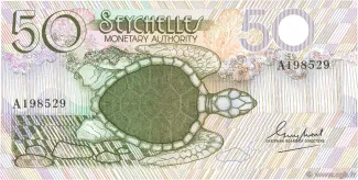 Seychelles 50 Rupees, 1979 image