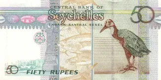 Seychelles 50 Rupees, 2004 reverse