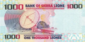 Sierra Leone 1.000 Leones, 2010-2021 reverse