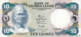 Sierra Leone 10 Leones, 1984 image